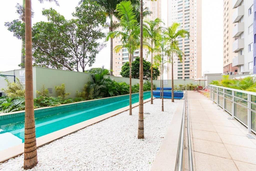 #Th509# Lindo Apto 01 Qto No Setor Bueno Lägenhet Goiânia Exteriör bild
